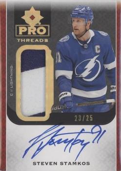 2021-22 Upper Deck Ultimate Collection - 2019-20 Upper Deck Ultimate Collection Update: Pro Threads #PT-SS Steven Stamkos Front
