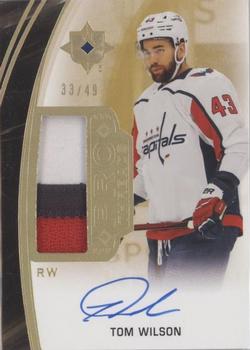 2021-22 Upper Deck Ultimate Collection - 2020-21 Upper Deck Ultimate Collection Update: Pro Threads #PT-TW Tom Wilson Front