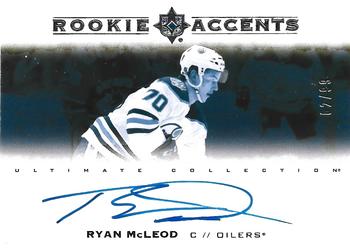 2021-22 Upper Deck Ultimate Collection - 2020-21 Upper Deck Ultimate Collection Update: Rookie Accents #RA-RM Ryan McLeod Front