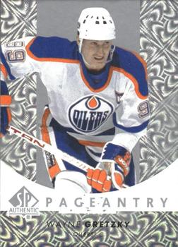 2022-23 SP Authentic - Pageantry #P-60 Wayne Gretzky Front