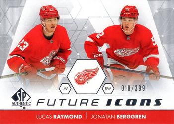 2022-23 SP Authentic - Future Icons #FI-11 Lucas Raymond / Jonatan Berggren Front
