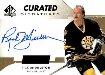 2022-23 SP Authentic - SP Curated Signatures #SPC-RM Rick Middleton Front