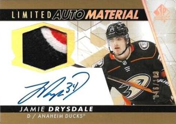 2022-23 SP Authentic - Limited Auto Material #4 Jamie Drysdale Front