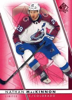 2022-23 SP Authentic - Limited Red #29 Nathan MacKinnon Front
