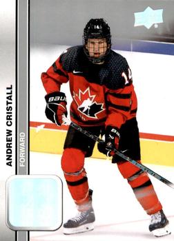 2023 Upper Deck Team Canada Juniors #24 Andrew Cristall Front