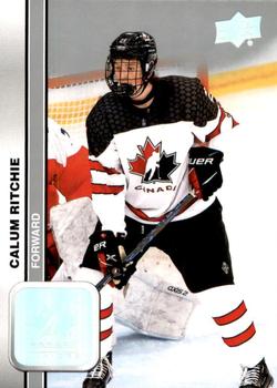2023 Upper Deck Team Canada Juniors #28 Calum Ritchie Front