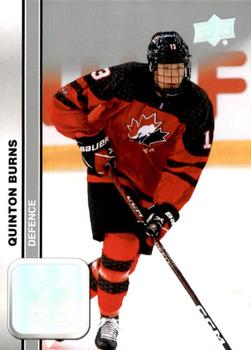 2023 Upper Deck Team Canada Juniors #35 Quinton Burns Front