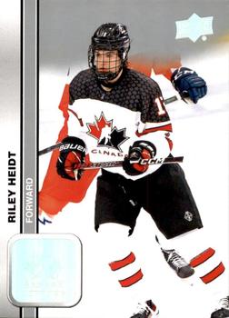 2023 Upper Deck Team Canada Juniors #40 Riley Heidt Front