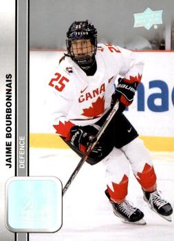 2023 Upper Deck Team Canada Juniors #49 Jaime Bourbonnais Front