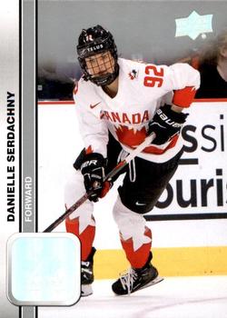 2023 Upper Deck Team Canada Juniors #63 Danielle Serdachny Front