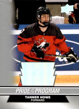 2023 Upper Deck Team Canada Juniors #86 Tanner Howe Front