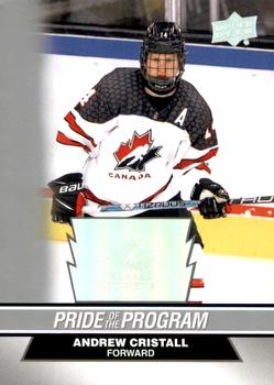 2023 Upper Deck Team Canada Juniors #89 Andrew Cristall Front