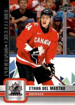 2023 Upper Deck Team Canada Juniors #102 Ethan Del Mastro Front
