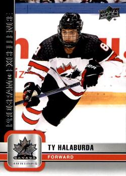 2023 Upper Deck Team Canada Juniors #103 Ty Halaburda Front