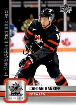 2023 Upper Deck Team Canada Juniors #119 Caedan Bankier Front