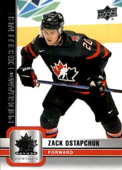 2023 Upper Deck Team Canada Juniors #126 Zack Ostapchuk Front