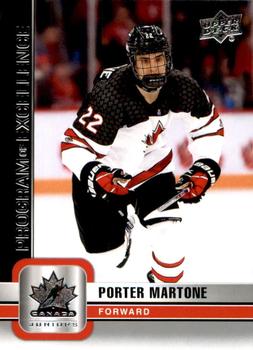 2023 Upper Deck Team Canada Juniors #128 Porter Martone Front