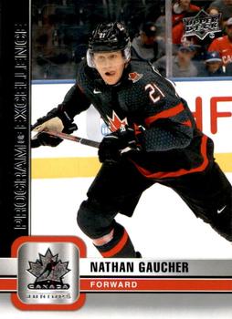 2023 Upper Deck Team Canada Juniors #147 Nathan Gaucher Front