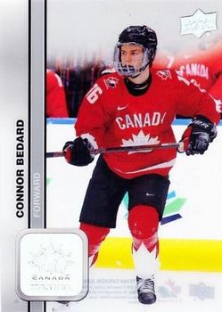 2023 Upper Deck Team Canada Juniors - Clear Cut #8 Connor Bedard Front