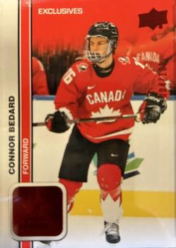 2023 Upper Deck Team Canada Juniors - Exclusives #8 Connor Bedard Front