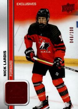 2023 Upper Deck Team Canada Juniors - Exclusives #25 Nick Lardis Front