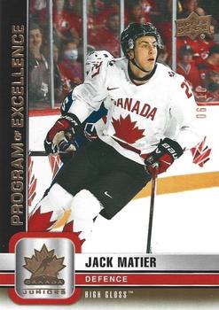2023 Upper Deck Team Canada Juniors - High Gloss #107 Jack Matier Front