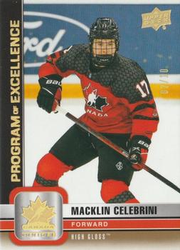 2023 Upper Deck Team Canada Juniors - High Gloss #117 Macklin Celebrini Front