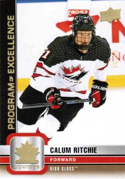 2023 Upper Deck Team Canada Juniors - High Gloss #120 Calum Ritchie Front