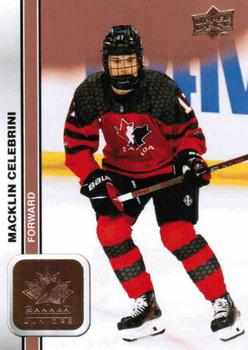 2023 Upper Deck Team Canada Juniors - Rose Gold #26 Macklin Celebrini Front