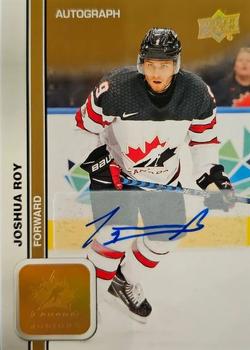 2023 Upper Deck Team Canada Juniors - Signatures #5 Joshua Roy Front