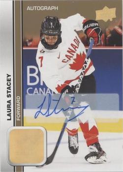 2023 Upper Deck Team Canada Juniors - Signatures #52 Laura Stacey Front