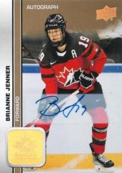2023 Upper Deck Team Canada Juniors - Base Signatures #54 Brianne Jenner Front