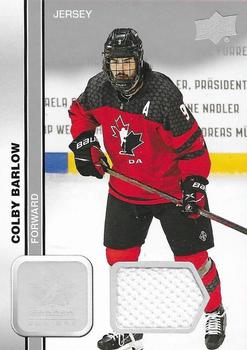 2023 Upper Deck Team Canada Juniors - Base Jersey #22 Colby Barlow Front