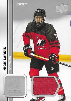 2023 Upper Deck Team Canada Juniors - Base Jersey #25 Nick Lardis Front