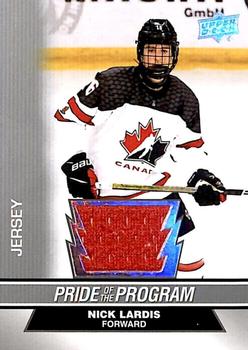 2023 Upper Deck Team Canada Juniors - Base Jersey #94 Nick Lardis Front