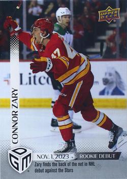 2023-24 Upper Deck Game Dated Moments #14 Connor Zary Front