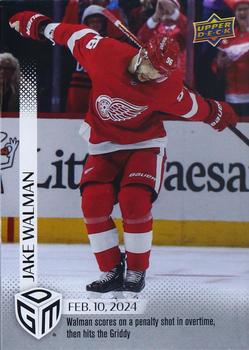 2023-24 Upper Deck Game Dated Moments #58 Jake Walman Front