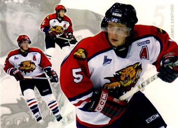 2003-04 Extreme Moncton Wildcats (QMJHL) - Limited Edition #NNO James Sanford Front
