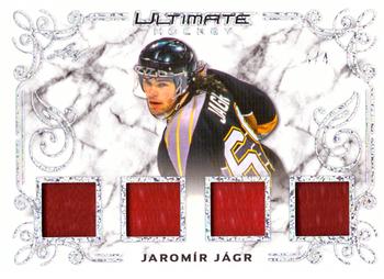 2023 Leaf Ultimate - Hockey Icons Silver Sparkle #HI-05 Jaromír Jágr Front