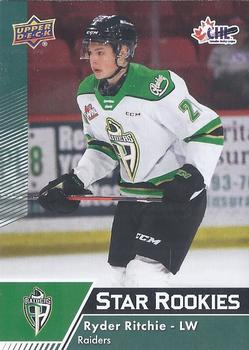 2023 Upper Deck Fall Expo - CHL Star Rookies #398 Ryder Ritchie Front
