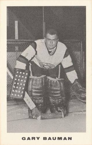 1966-67 Quebec Aces #NNO Gary Bauman Front