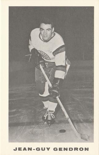1966-67 Quebec Aces #NNO Jean-Guy Gendron Front