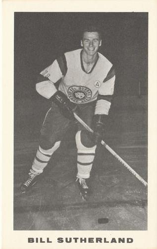 1966-67 Quebec Aces #NNO Bill Sutherland Front