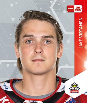 2023-24 Playercards Stickers (DEL) #066 Jake Virtanen Front