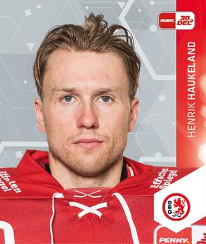 2023-24 Playercards Stickers (DEL) #078 Henrik Haukeland Front