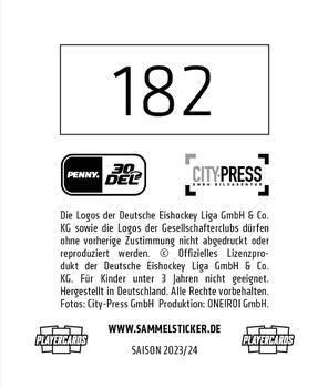 2023-24 Playercards Stickers (DEL) #182 Logo Kölner Haie Back