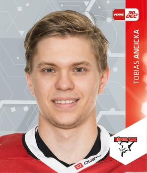 2023-24 Playercards Stickers (DEL) #184 Tobias Ancicka Front