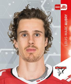2023-24 Playercards Stickers (DEL) #196 Louis-Marc Aubry Front