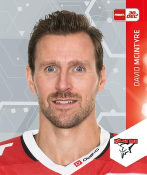 2023-24 Playercards Stickers (DEL) #200 David McIntyre Front