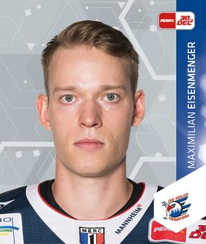 2023-24 Playercards Stickers (DEL) #230 Maximilian Eisenmenger Front